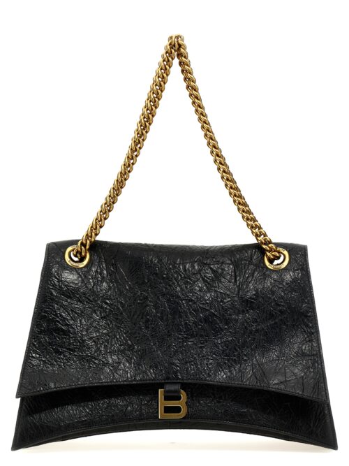 'Crush' large shoulder bag BALENCIAGA Black