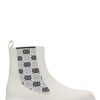 'GG' ankle boots GUCCI White/Black