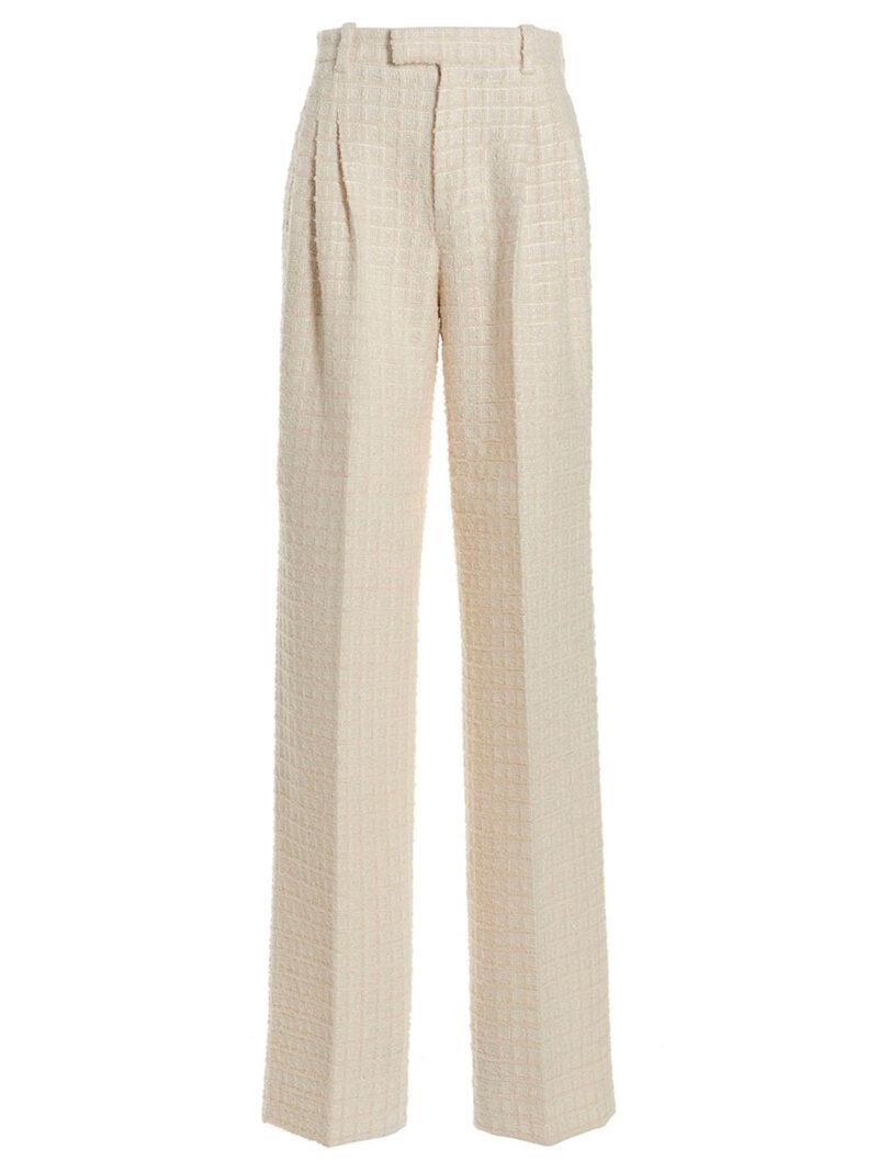 Tweed pants GUCCI White