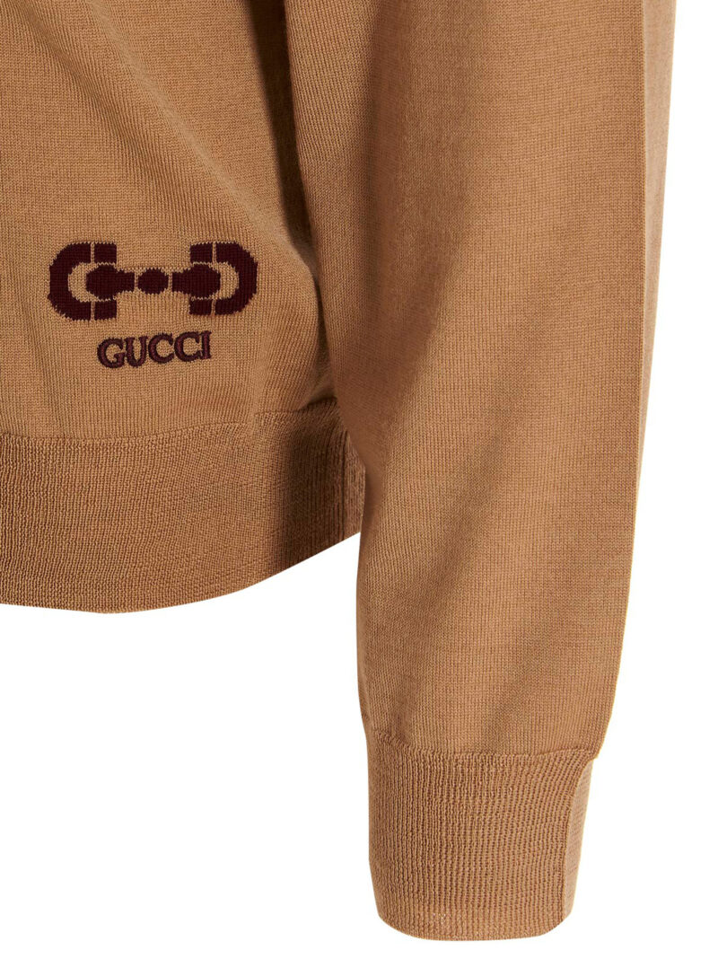 Logo sweater  GUCCI Beige