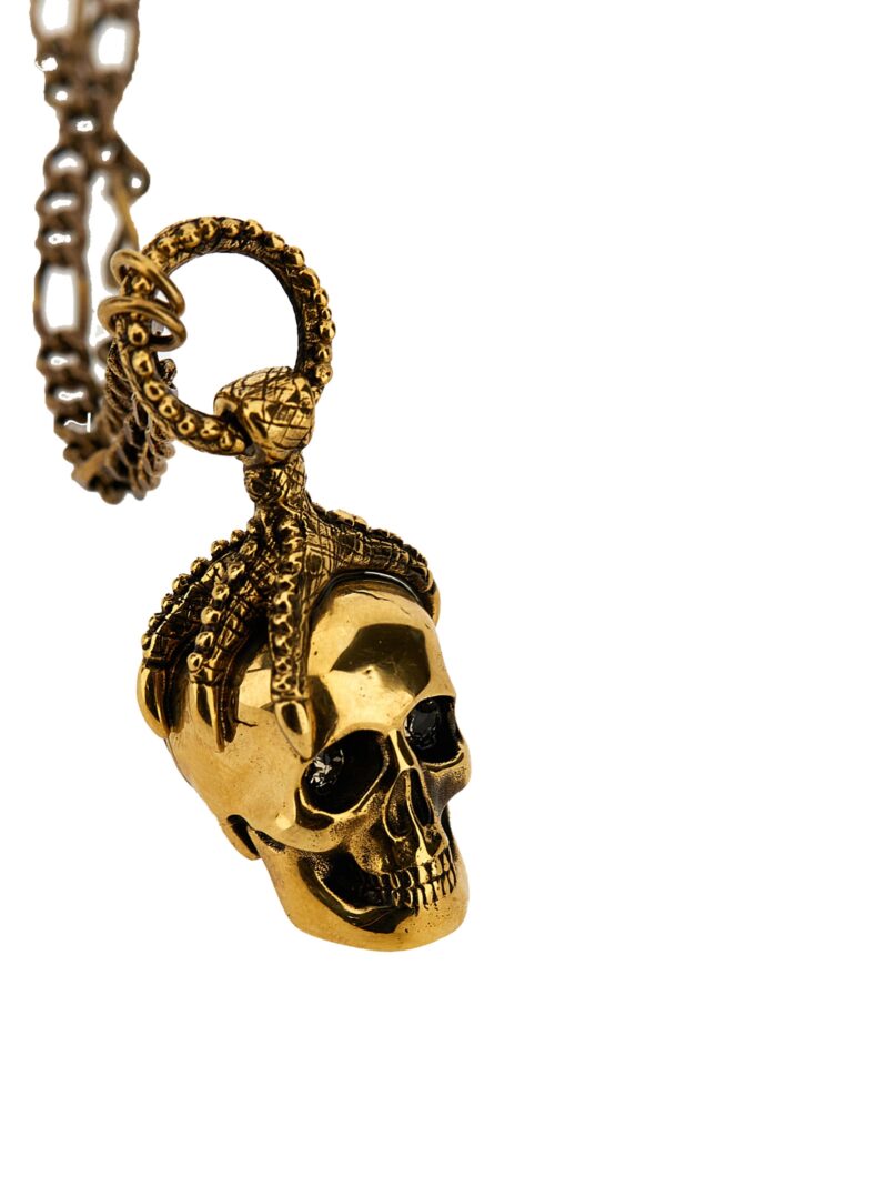 'Victorian skull' necklace Man ALEXANDER MCQUEEN Gold