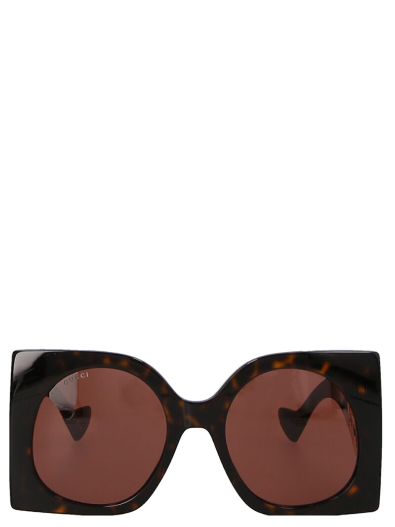 Square sunglasses GUCCI Brown