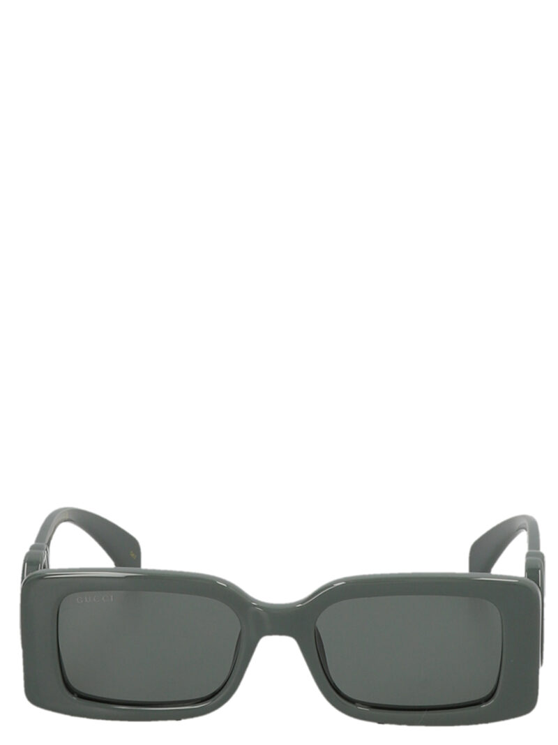 Rectangular sunglasses GUCCI Gray