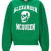 'Varsity Skull' sweatshirt ALEXANDER MCQUEEN Green