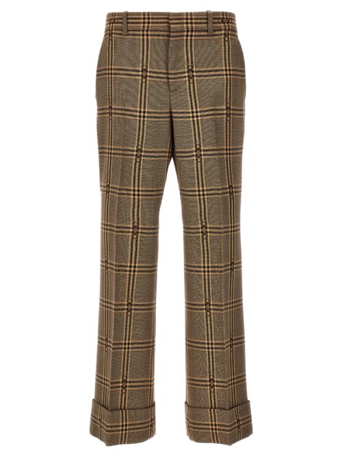 'Morsetto' pants GUCCI Beige