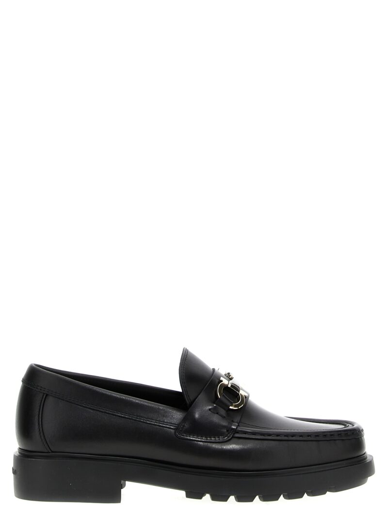 'Duglas' loafers FERRAGAMO Black