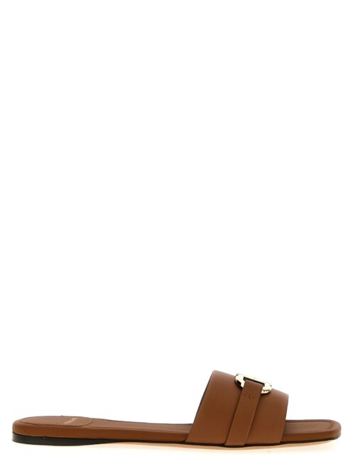 'Leah' sandals FERRAGAMO Brown