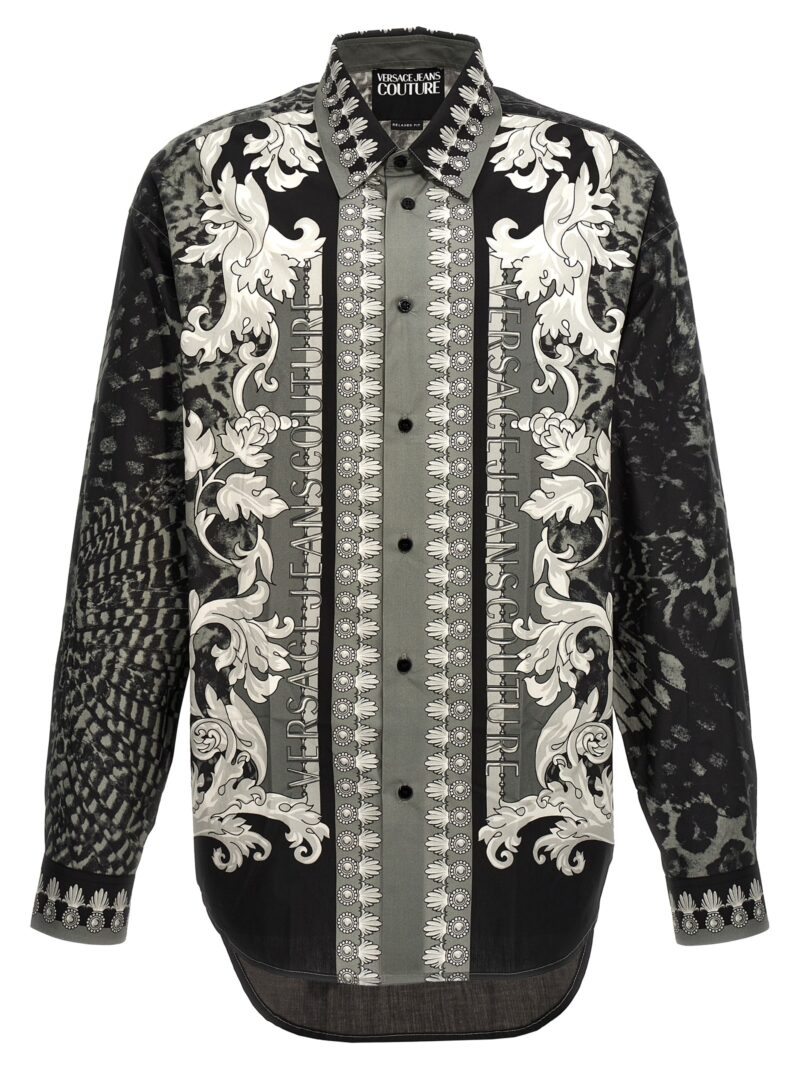 Printed shirt VERSACE JEANS COUTURE White/Black