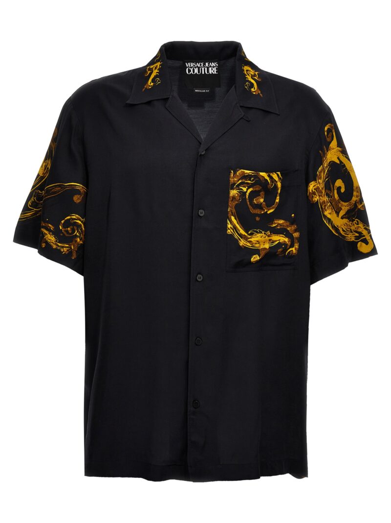 'Barocco' shirt VERSACE JEANS COUTURE Black