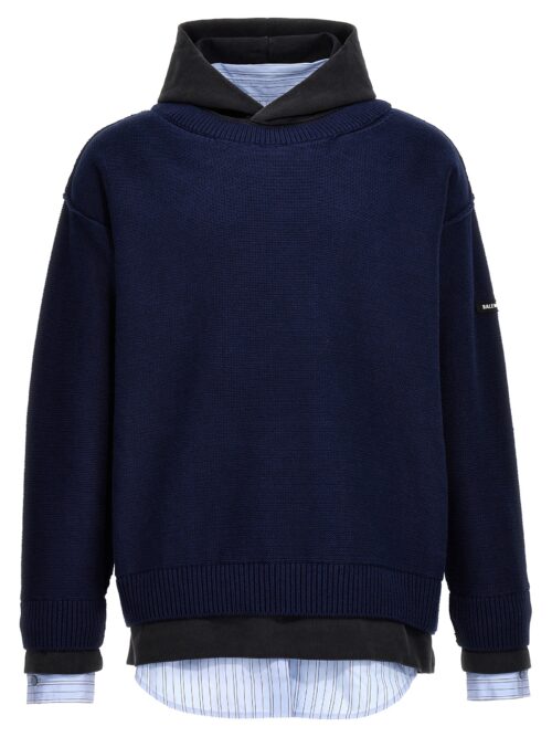 Layered sweater BALENCIAGA Blue