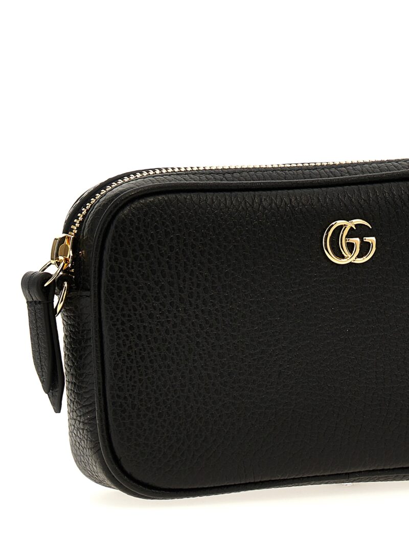 'GG Marmont Mini' shoulder bag Woman GUCCI Black