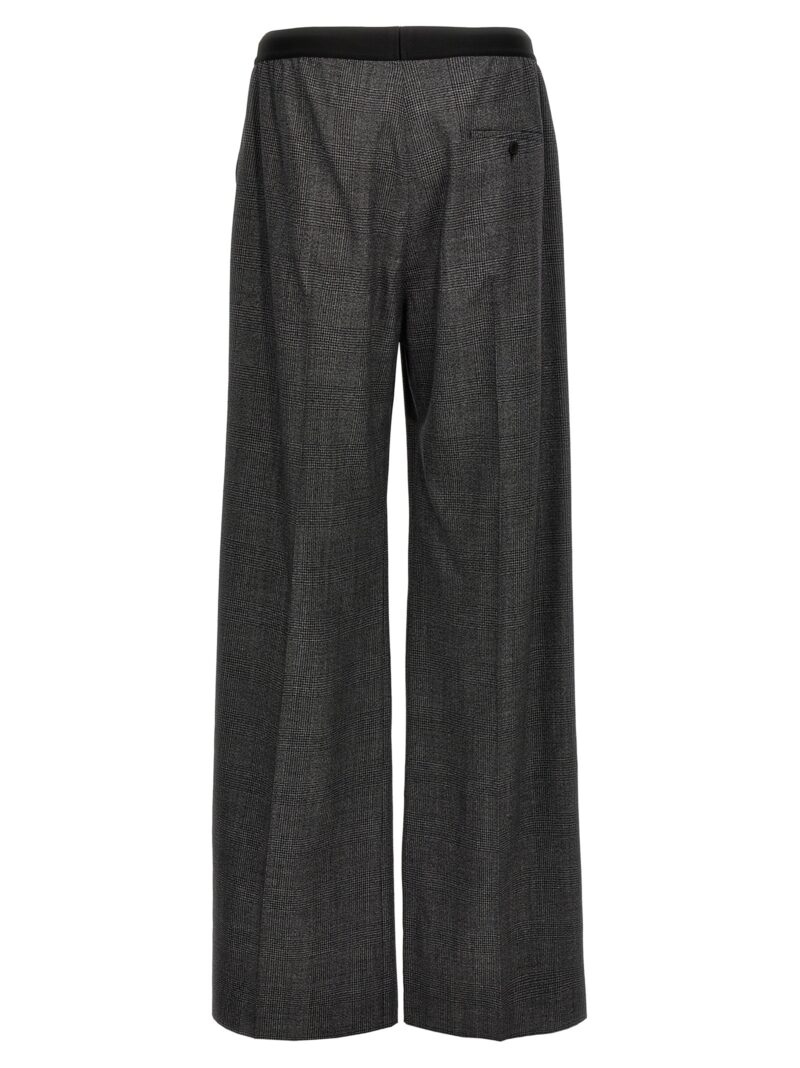 Check wool trousers 773257TNT411269 BALENCIAGA Gray