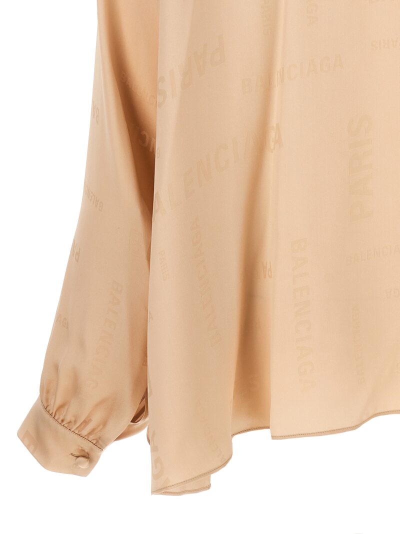 'Balenciaga' shirt 100% silk BALENCIAGA Beige