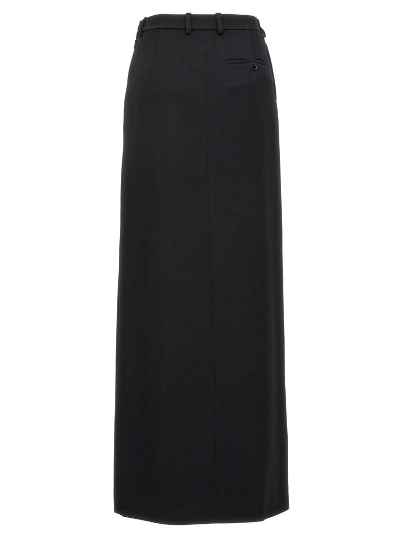 Long wool skirt 773547TPT241000 BALENCIAGA Black