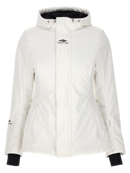 'Ski Hourglass 3B Sports Icon' parka BALENCIAGA White