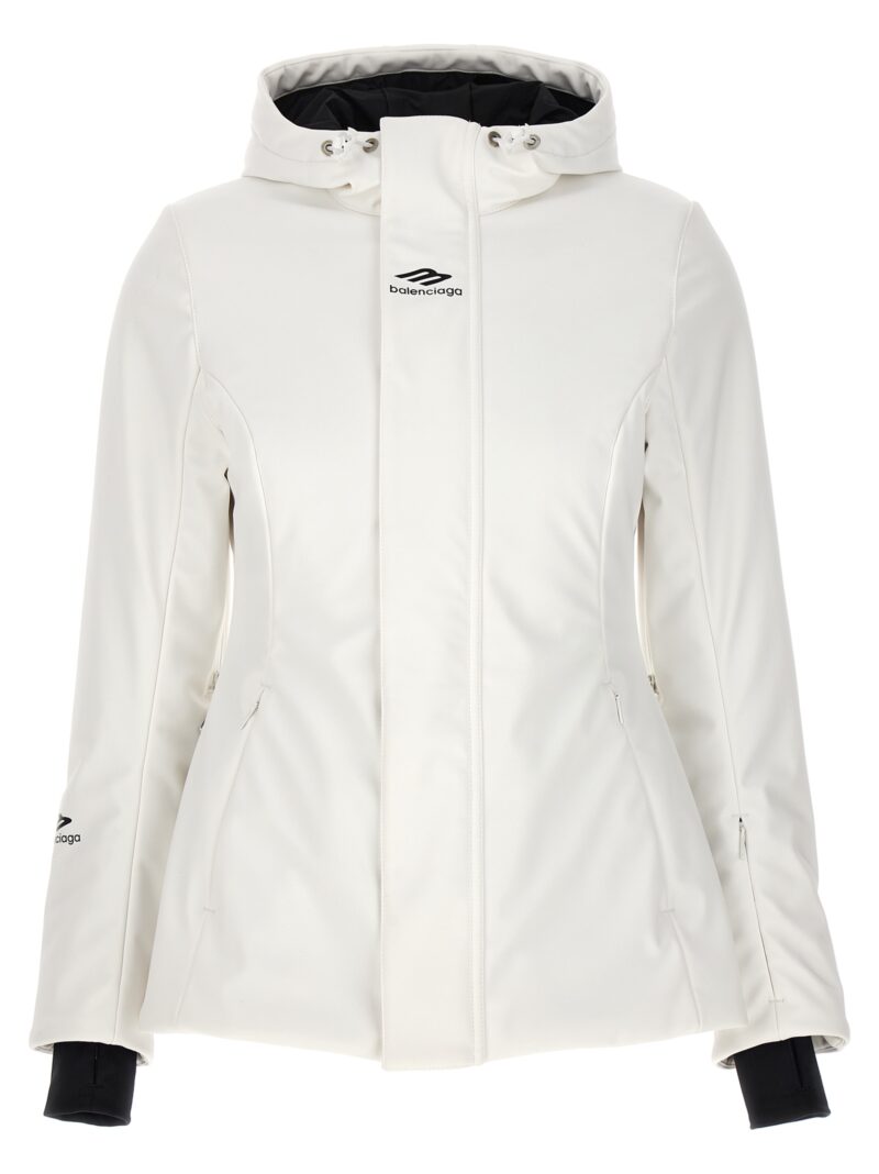 'Ski Hourglass 3B Sports Icon' parka BALENCIAGA White