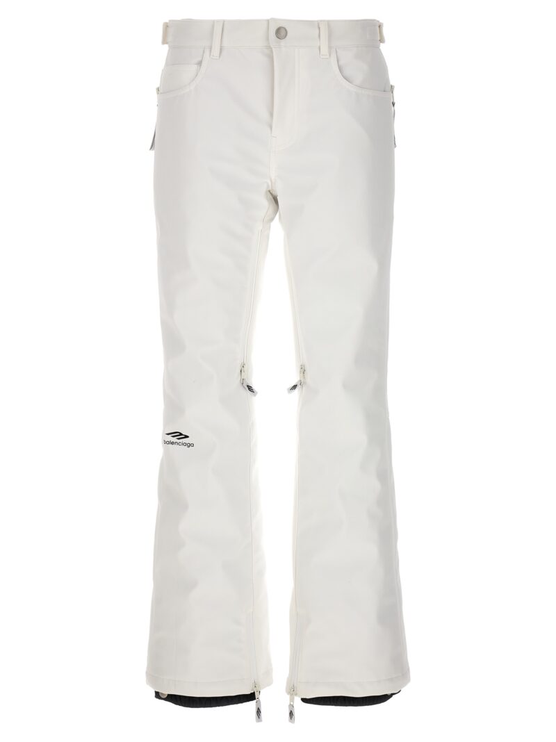 '5-Pocket Ski 3B Sports Icon' pants BALENCIAGA White
