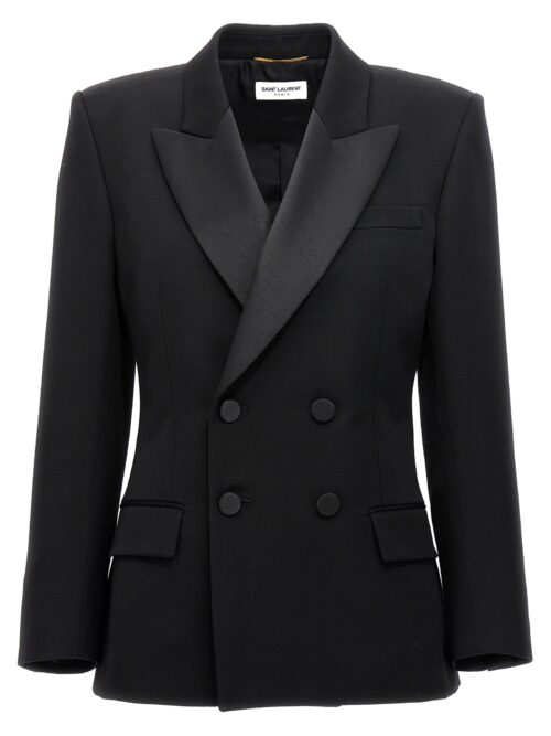 Tuxedo blazer SAINT LAURENT Black