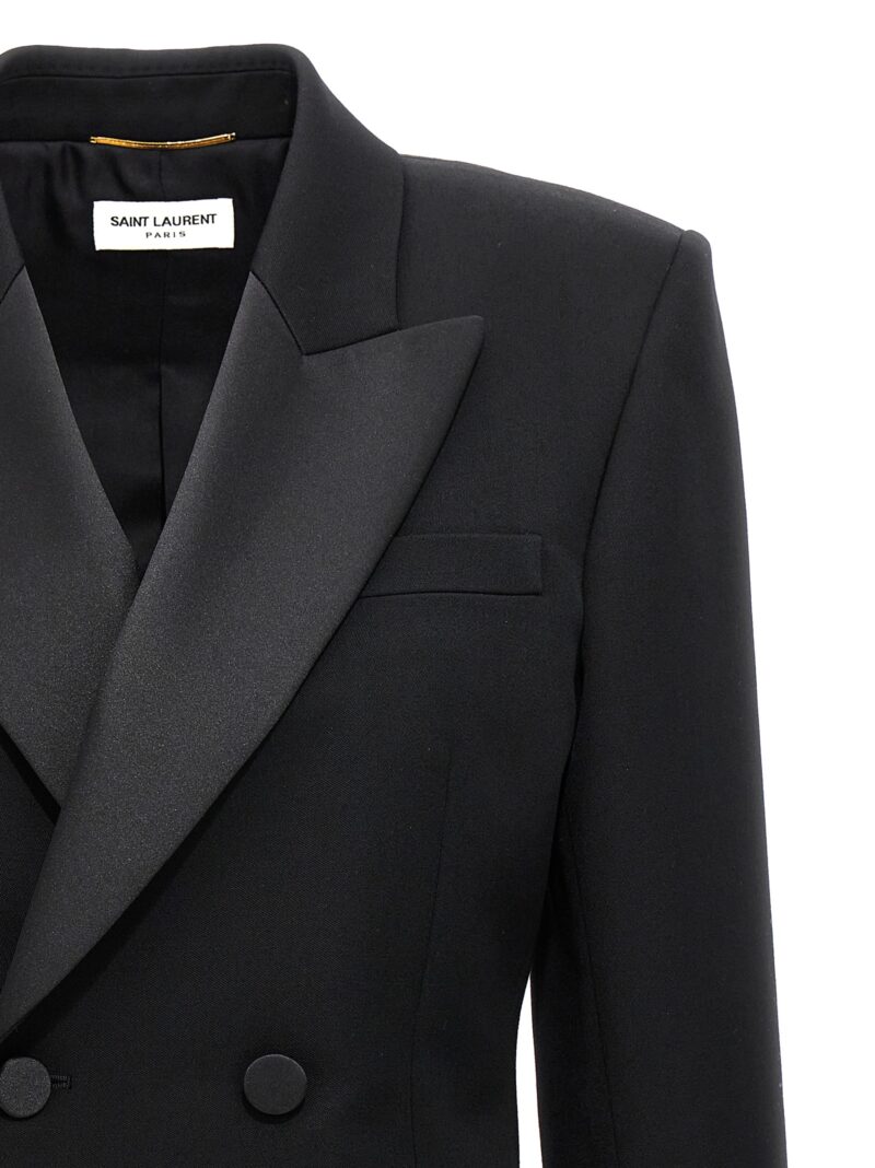 Tuxedo blazer Woman SAINT LAURENT Black