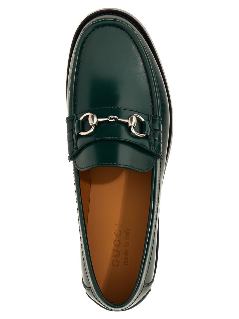 'Morsetto' loafers  GUCCI Green