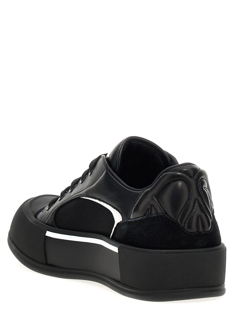 'Neoprene Canvas' sneakers Man ALEXANDER MCQUEEN White/Black