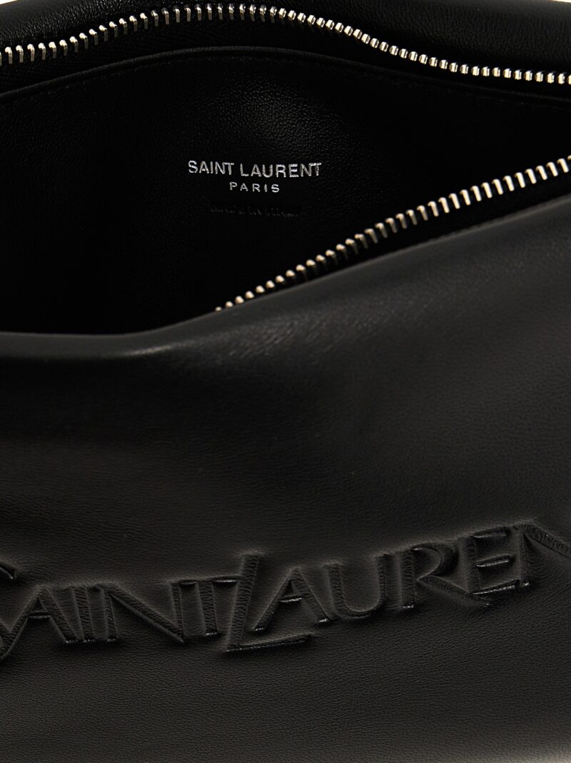 'Saint Laurent' clutch 100% lamb leather SAINT LAURENT Black