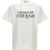 Logo print t-shirt ALEXANDER MCQUEEN White/Black