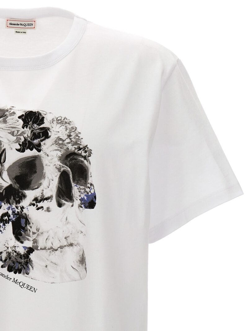 Printed t-shirt Man ALEXANDER MCQUEEN White