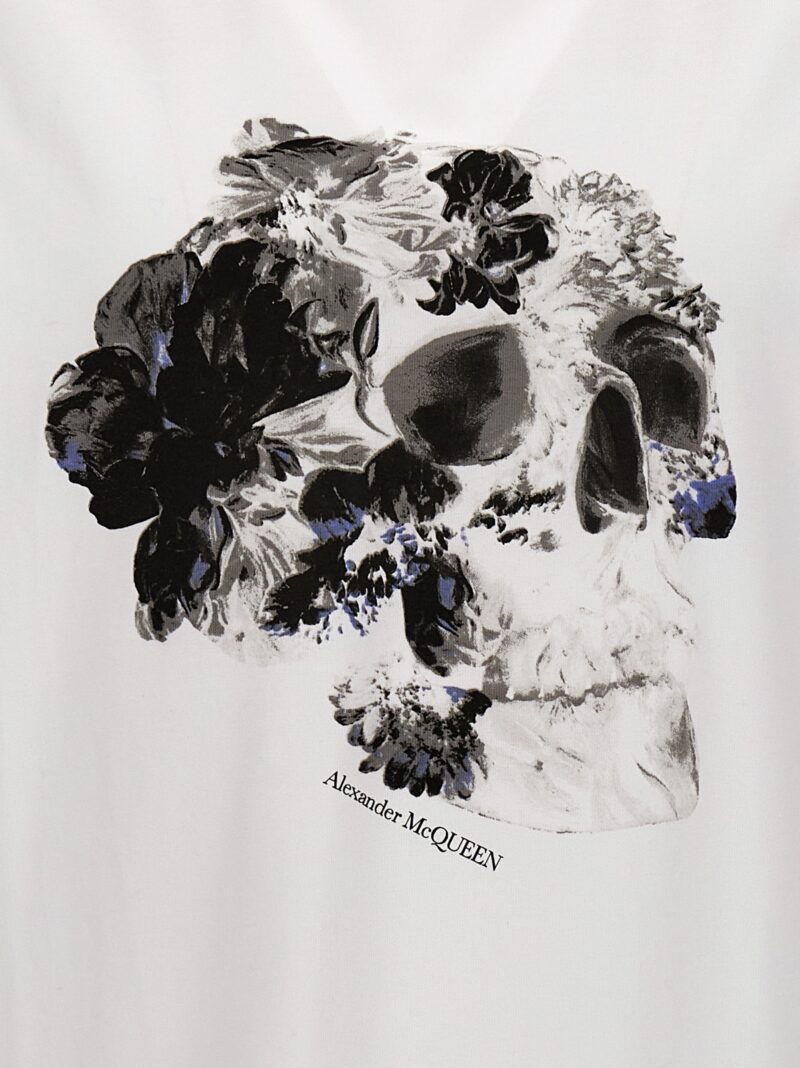 Printed t-shirt 100% cotton ALEXANDER MCQUEEN White