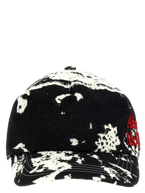 All over print cap ALEXANDER MCQUEEN White/Black