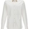 Embroidered collar shirt ALEXANDER MCQUEEN White