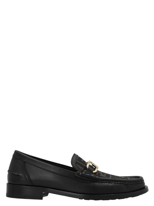 'O'Lock' loafers FENDI Black