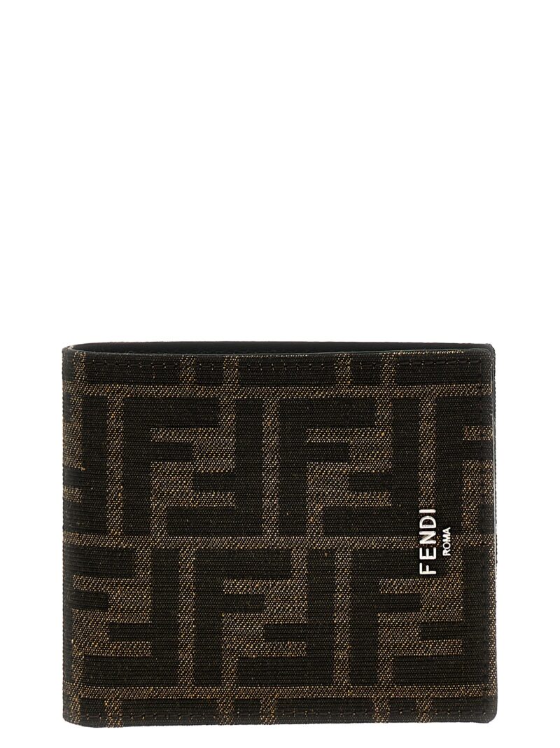 'FF' wallet FENDI Brown