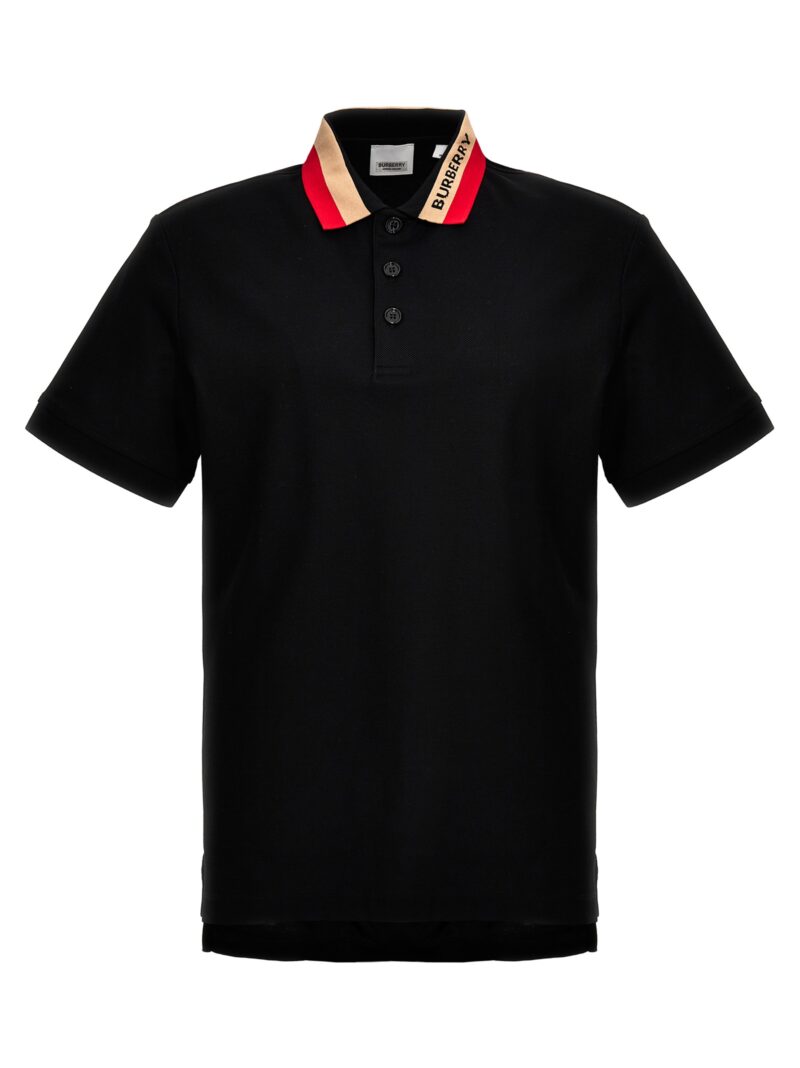 'Edney' polo shirt BURBERRY Black