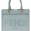 'Sunshine Small' shopping bag FENDI Light Blue