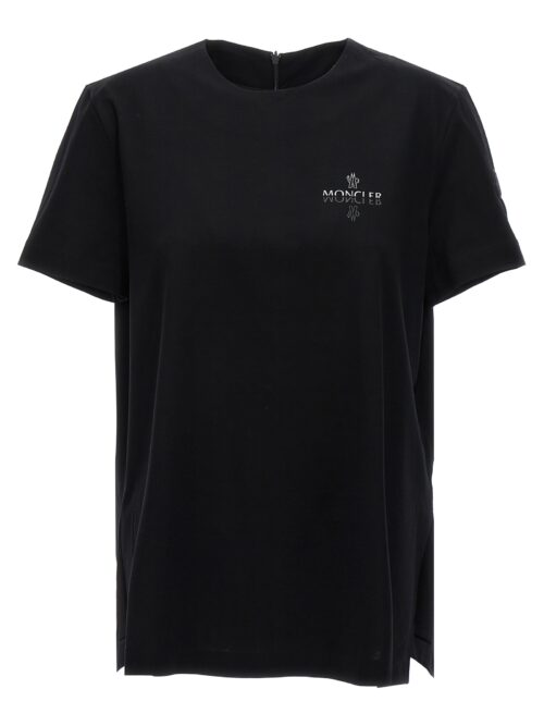 Logo print t-shirt MONCLER Black