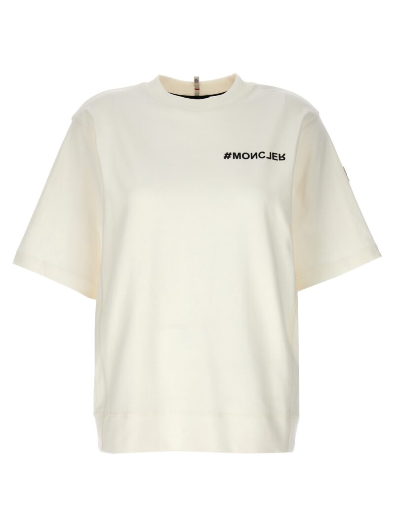 Logo print T-shirt MONCLER GRENOBLE White