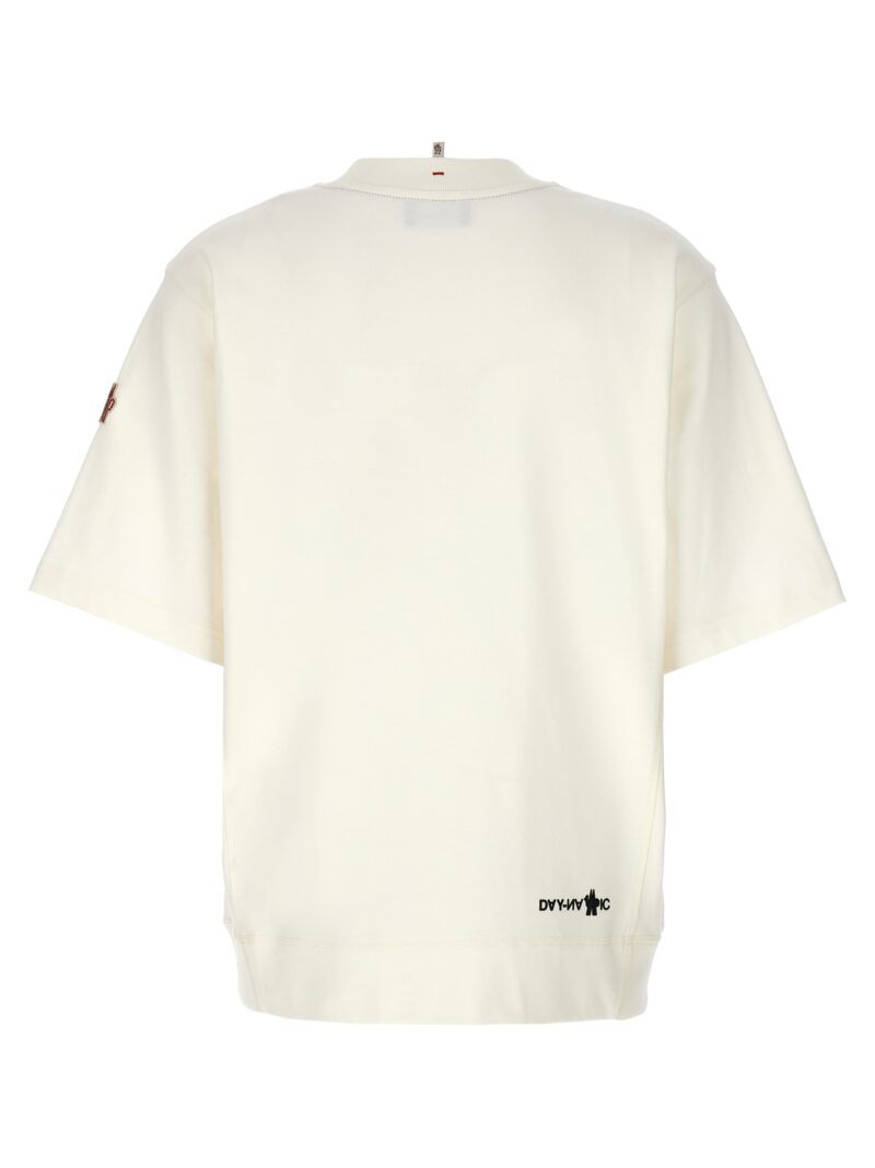 Logo print T-shirt 8C0000283927041 MONCLER GRENOBLE White