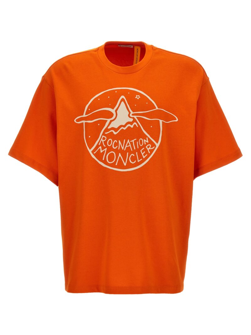 T-shirt Moncler Genius Roc Nation by Jay-Z MONCLER GENIUS Orange