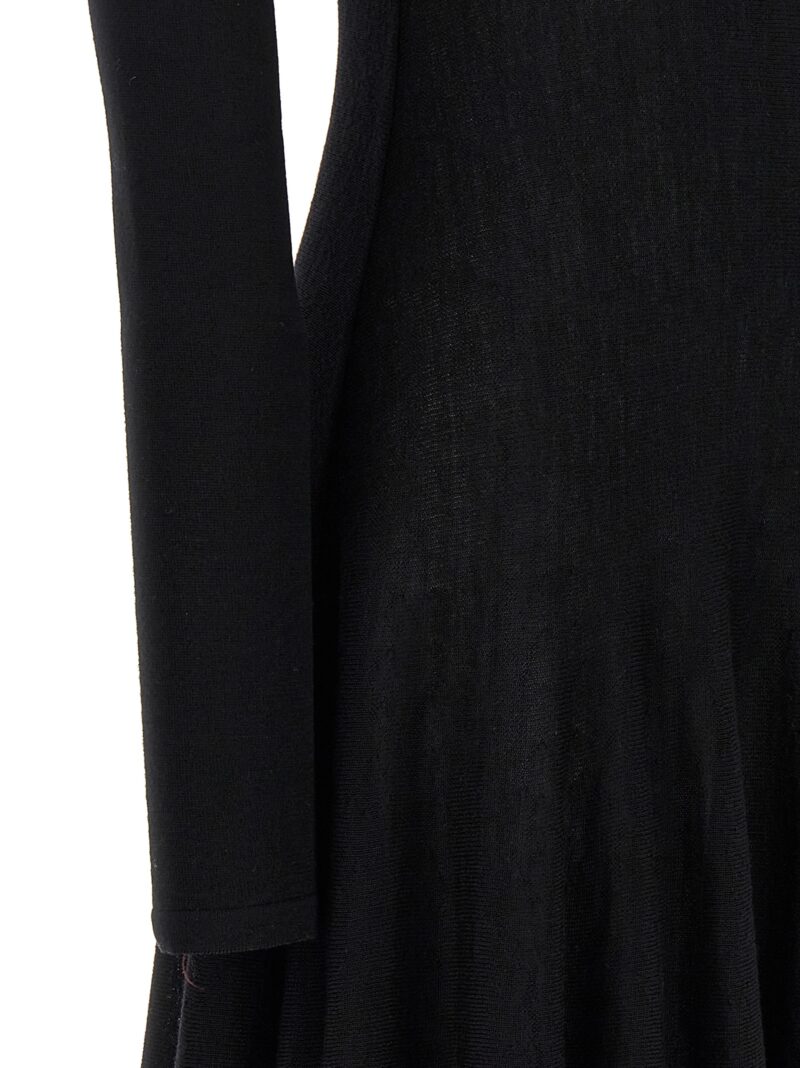 'Dani' dress 100% merino wool KHAITE Black