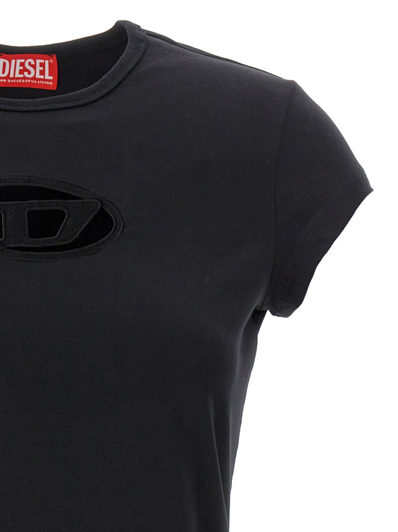 T-Angie T-shirt Woman DIESEL Black