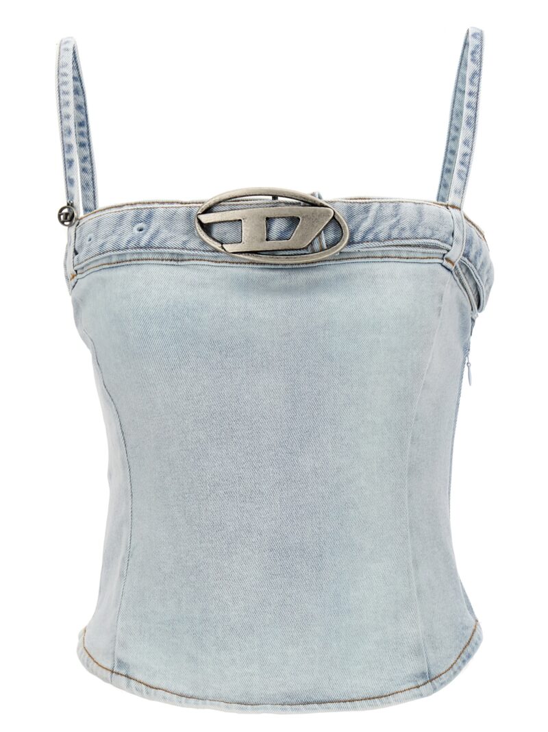 'De-Lucy' top DIESEL Light Blue