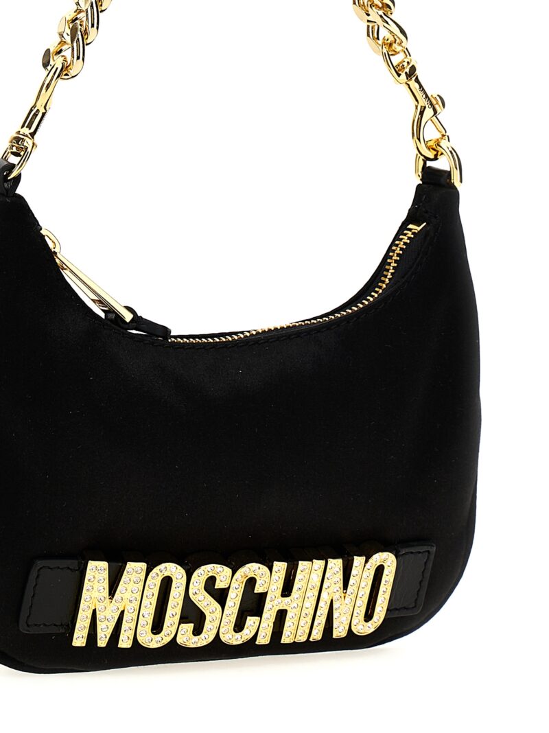 Logo handbag Woman MOSCHINO Black