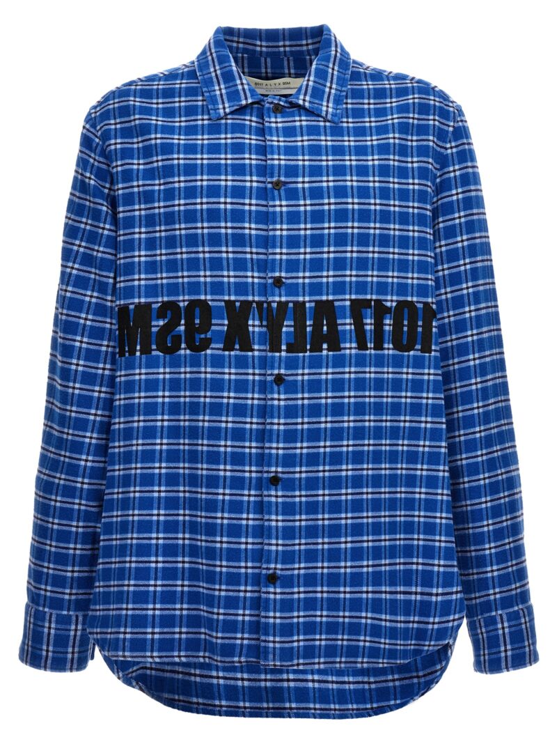 'Graphic Flannel' shirt 1017-ALYX-9SM Light Blue
