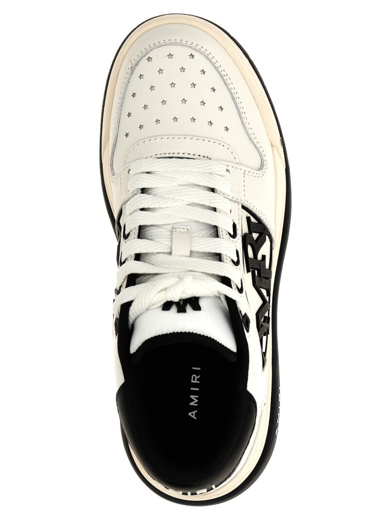 'Classic low' sneakers 100% cow leather (Bos Taurus) AMIRI White/Black