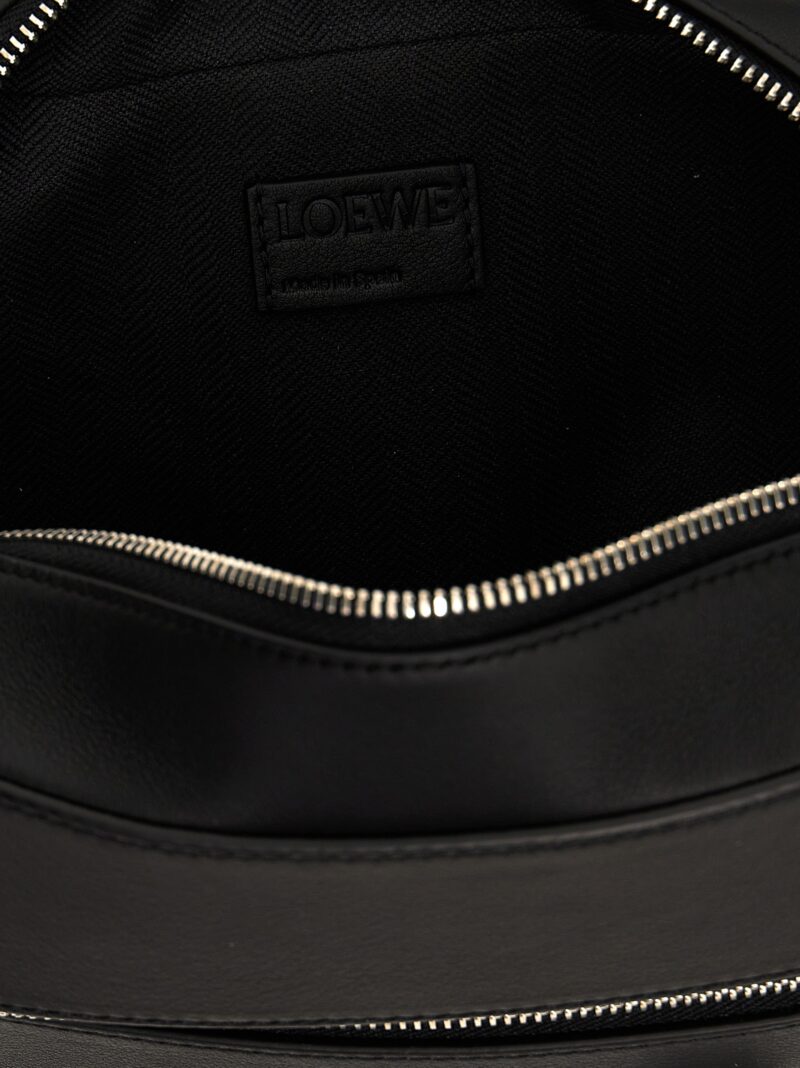 'Convertible Sling' fanny pack 90% calfskin leather 10% polyester LOEWE Black