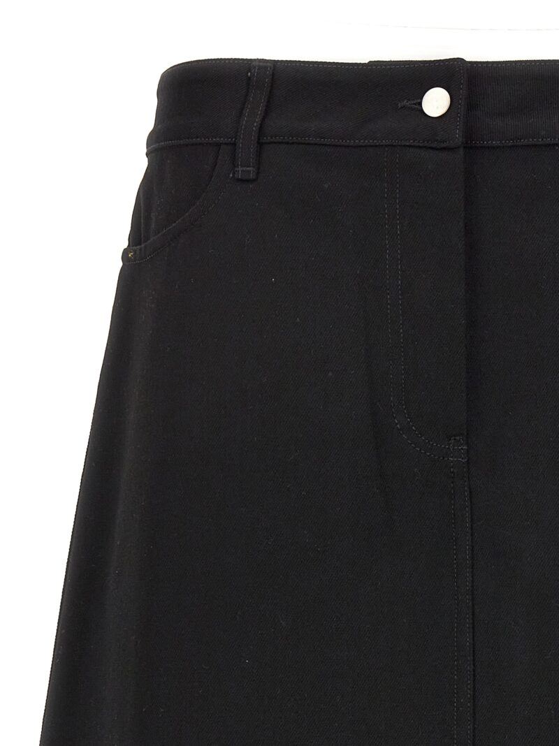 'Baringo' midi skirt Woman STUDIO NICHOLSON Black