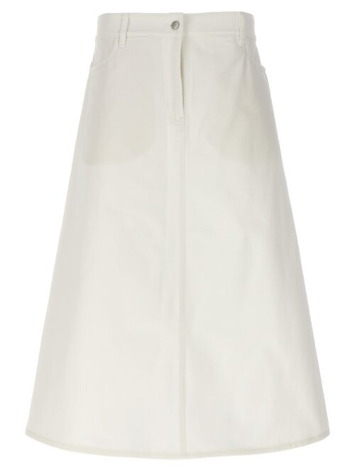 'Baringo' midi skirt STUDIO NICHOLSON White