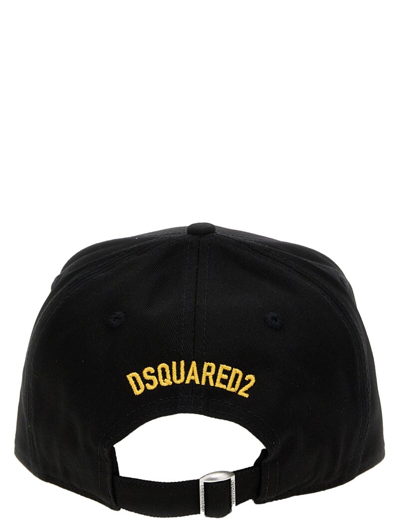 'Rocco' baseball cap Man DSQUARED2 Black