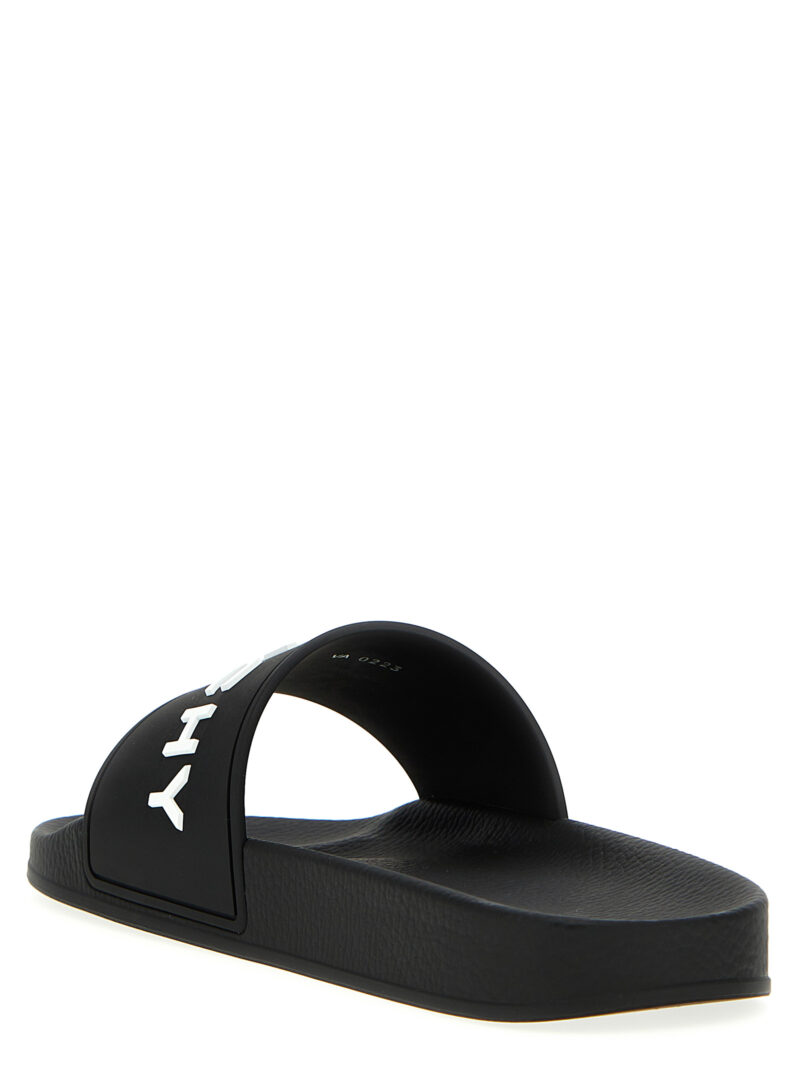 Logo slides BE3004E1UM001 GIVENCHY White/Black